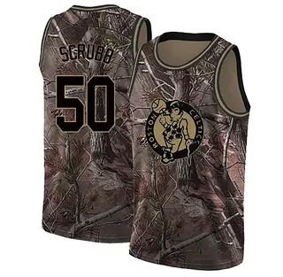 Men's Jay Scrubb Boston Celtics Camo Realtree Collection Jersey - Swingman