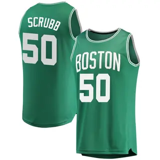 Men's Jay Scrubb Boston Celtics Green Jersey - Icon Edition - Fast Break