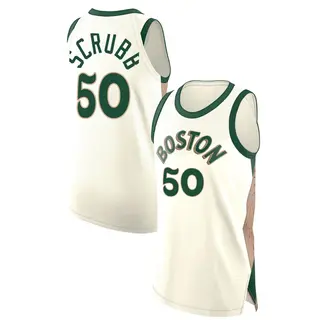 Men's Jay Scrubb Boston Celtics White 2023/24 City Edition Jersey - Authentic