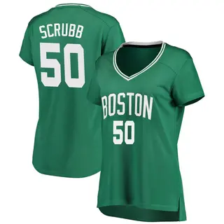 Women's Jay Scrubb Boston Celtics Green Icon Edition Jersey - Fast Break