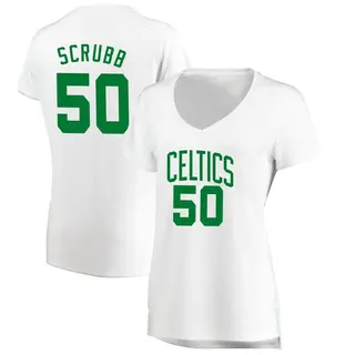 Women's Jay Scrubb Boston Celtics White Association Edition Jersey - Fast Break