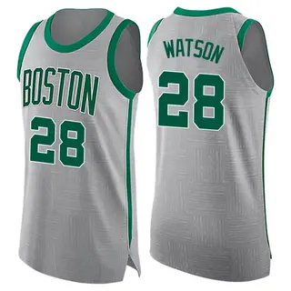 Youth Anton Watson Boston Celtics Gray Jersey - City Edition - Swingman