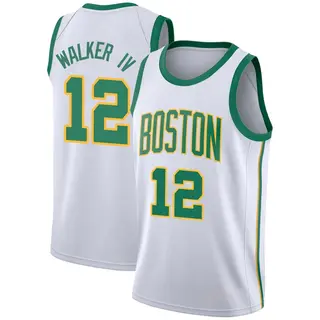 Youth Lonnie Walker IV Boston Celtics White 2018/19 Jersey - City Edition - Swingman